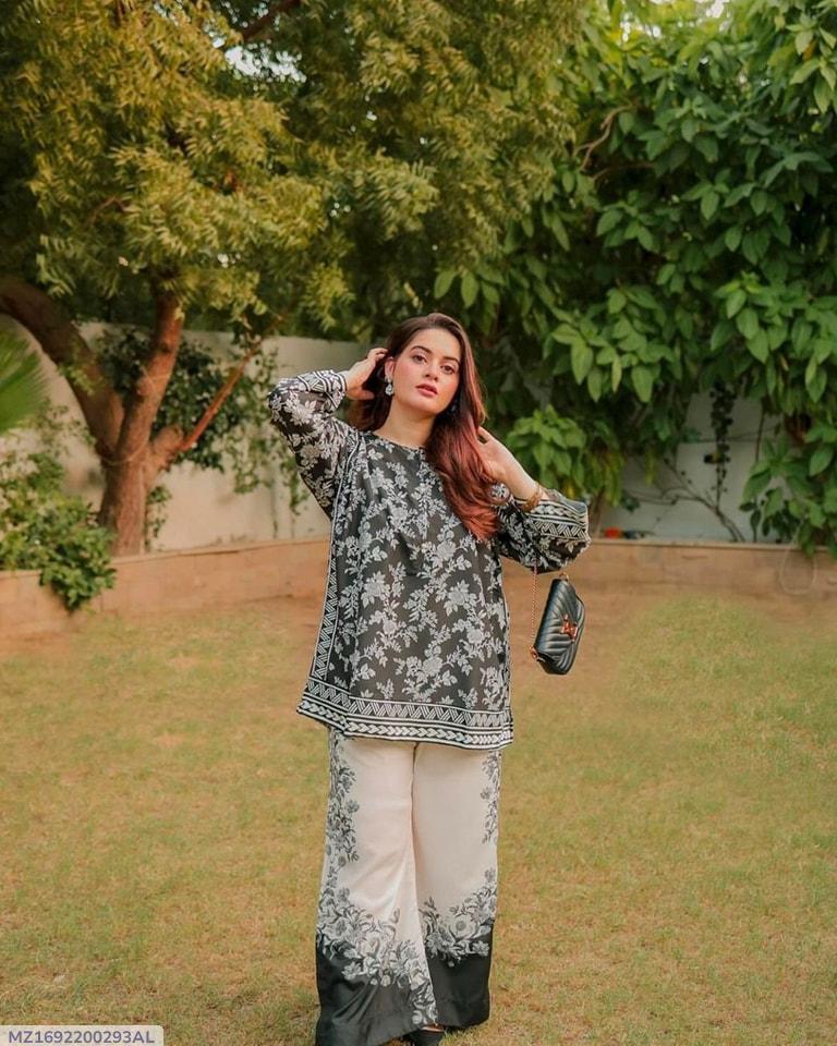 2pcs - Raw Silk Co-Ord Set