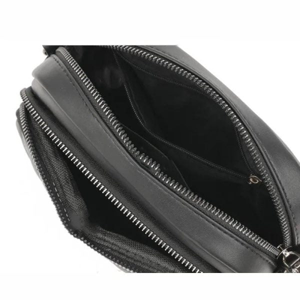 ( 1 Piece ) Women’s Pu Leather Embroidered Shoulder Bag | Best Quality Shoulder Bag For Women | Women Fashion | Shoulder Bag For Women
