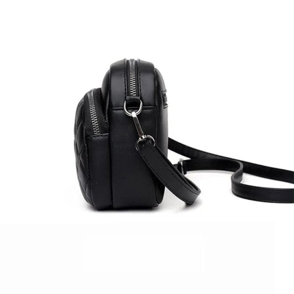 ( 1 Piece ) Women’s Pu Leather Embroidered Shoulder Bag | Best Quality Shoulder Bag For Women | Women Fashion | Shoulder Bag For Women